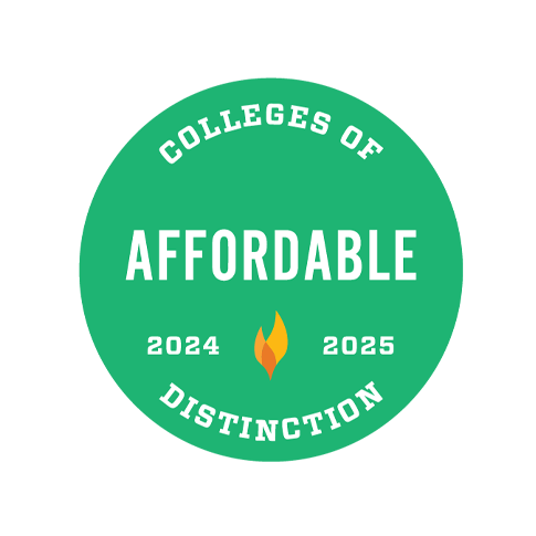 College of Distinction badge affordability.