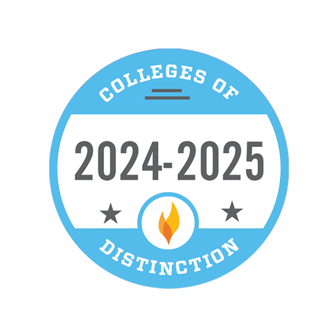College of Distinction badge 
