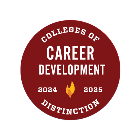 College of Distinction badge career development.