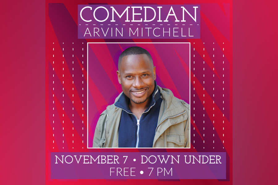 Comedian Arvin Mitchell