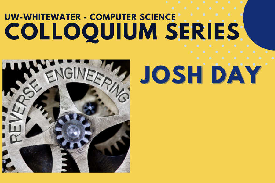 Computer Science Fall Colloquium Series on yellow background
