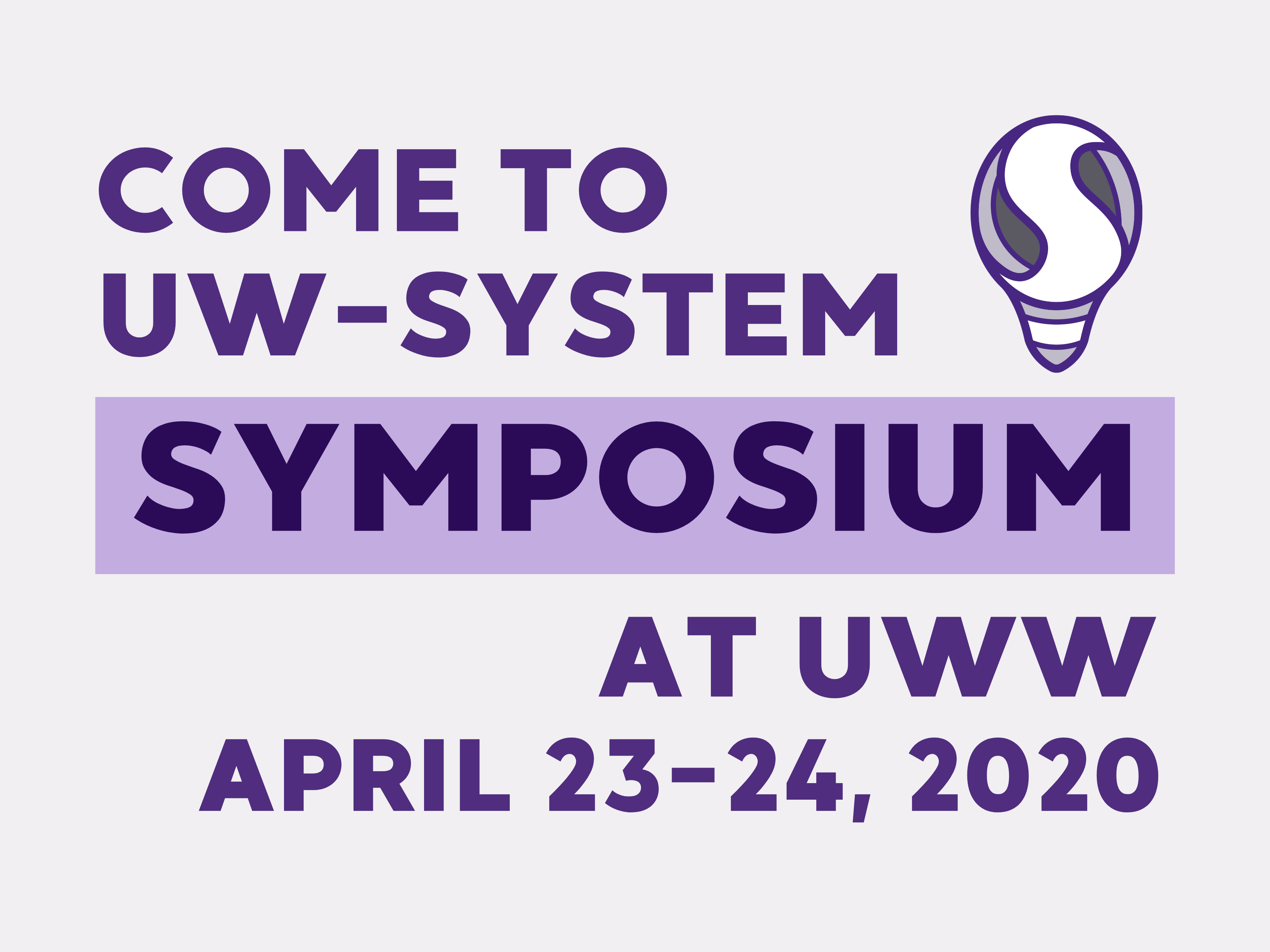 Come to UW-System Symposium