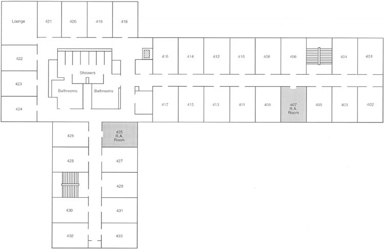 Arey Hall Floorplan | University of Wisconsin Whitewater