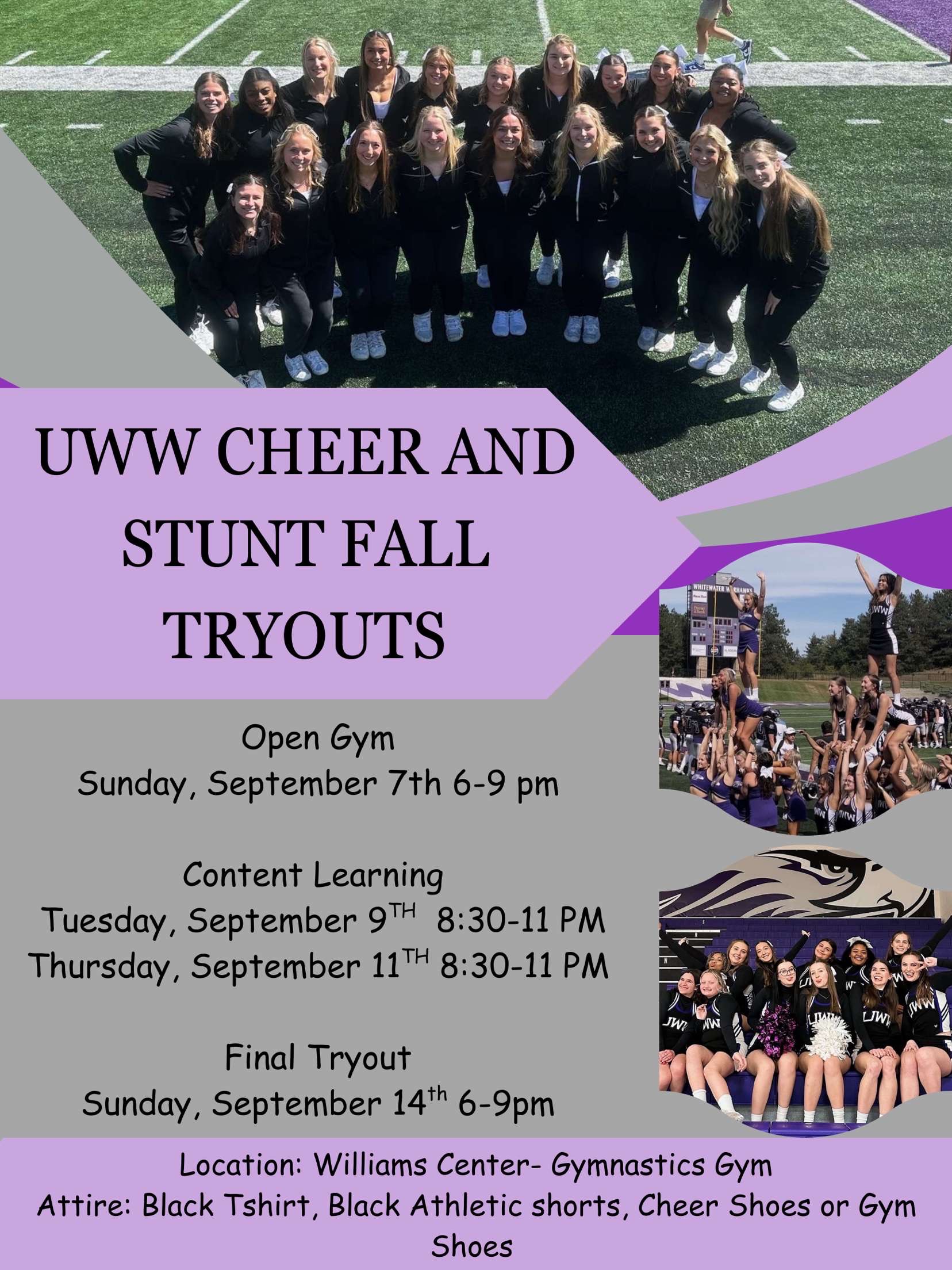 FA25 Tryouts