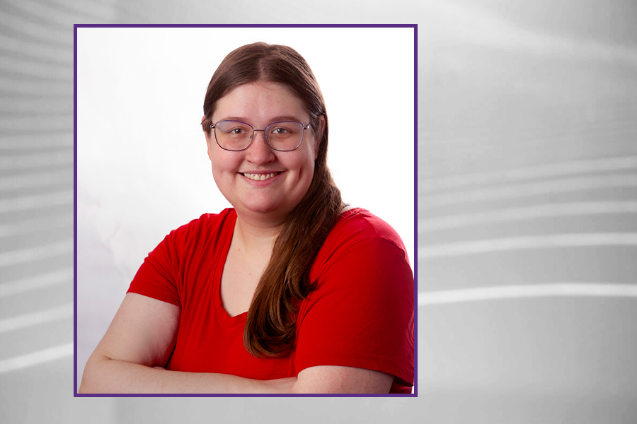 Portrait of Nicole Butry. 