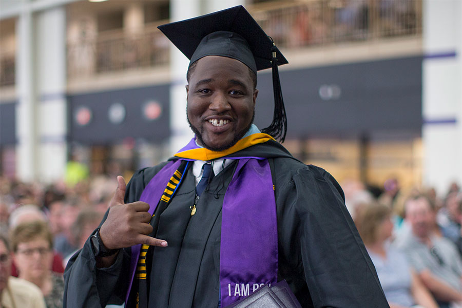 UW-Whitewater Special Education Major graduate