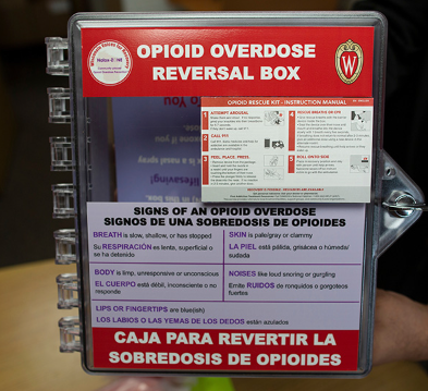 list of opioid overdose kits (narcan)