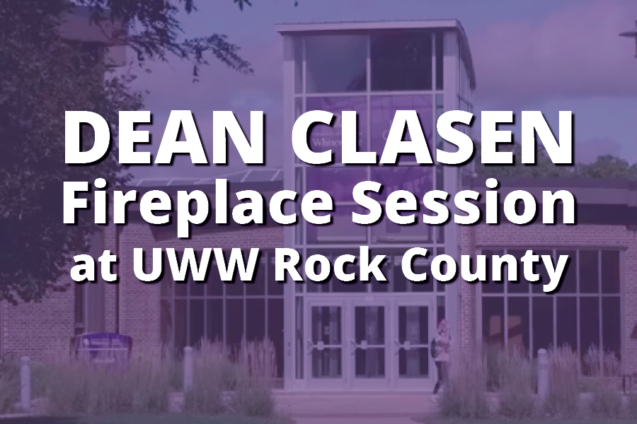 Dean Clasen Fireplace Session at UWW Rock County