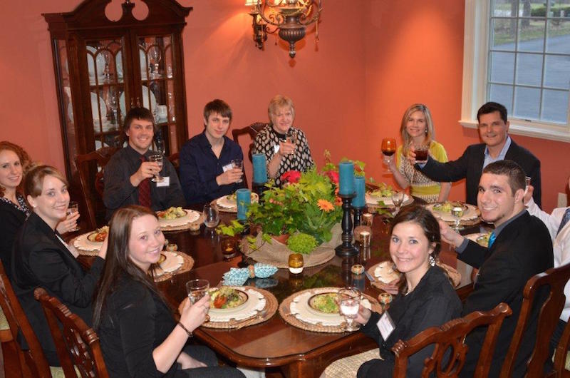 Dinner with 12 Strangers hosted by Shannon '95 and Bekki Kennedy