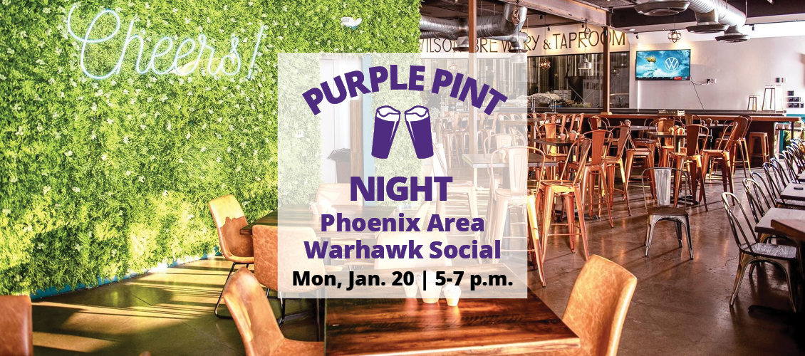 Purple Pint Night – Phoenix Area Warhawk Social