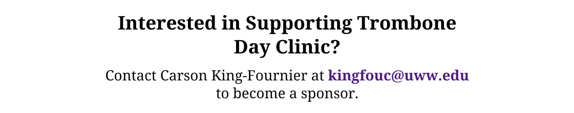 Become a sponsor