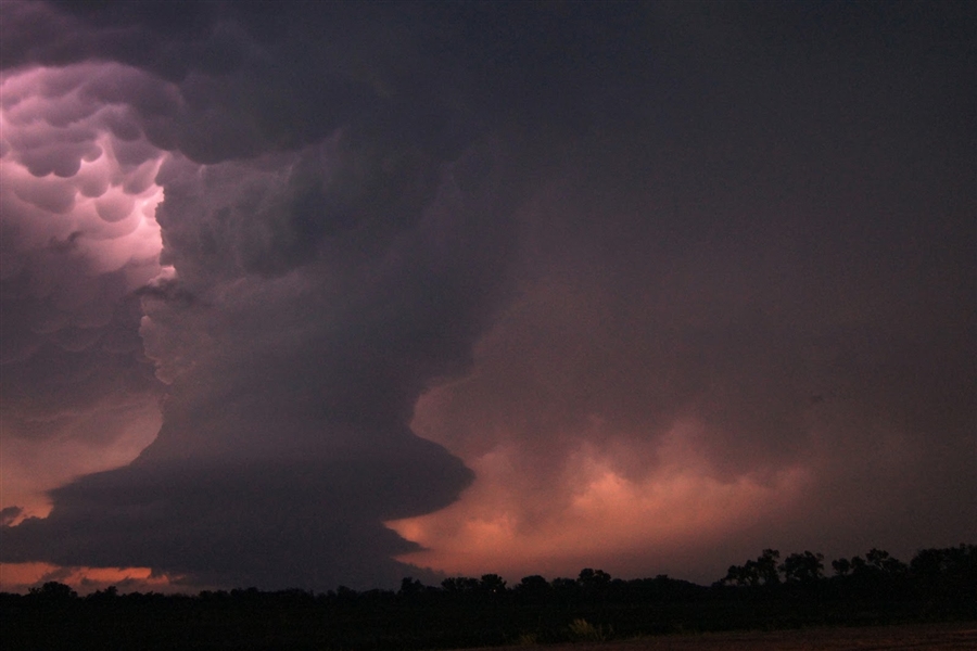 Severe Weather clouds in the distance