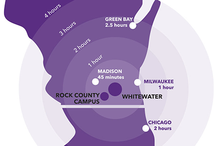 Wisconsin Drive Time Map