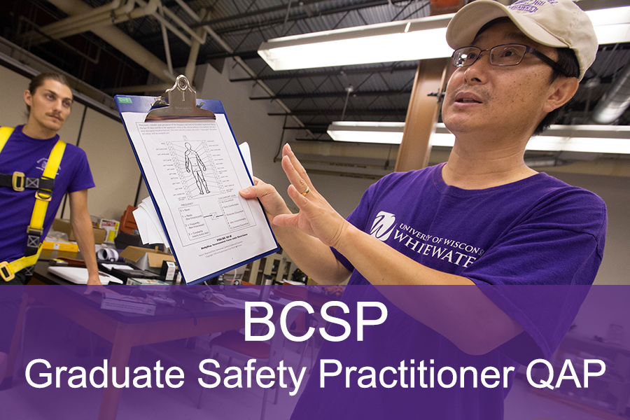 BCSP Graduate Safety Practitioner Qualified Academic Program