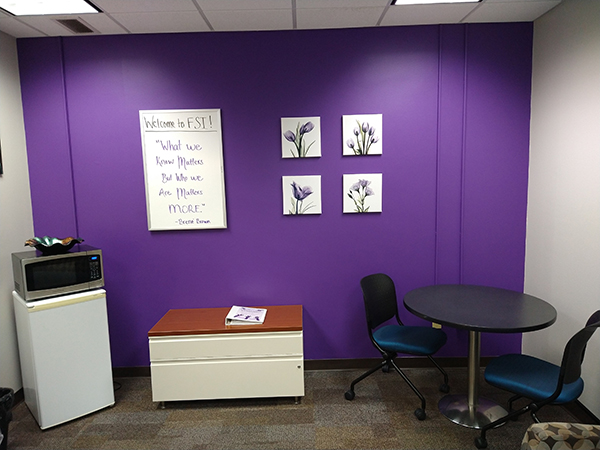 FSI Lounge Purple Wall