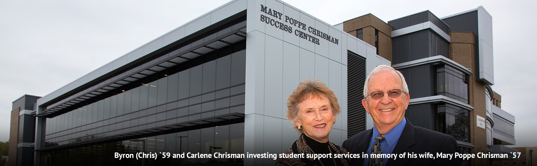 Chrisman Student Success Center and the donors who made it possible