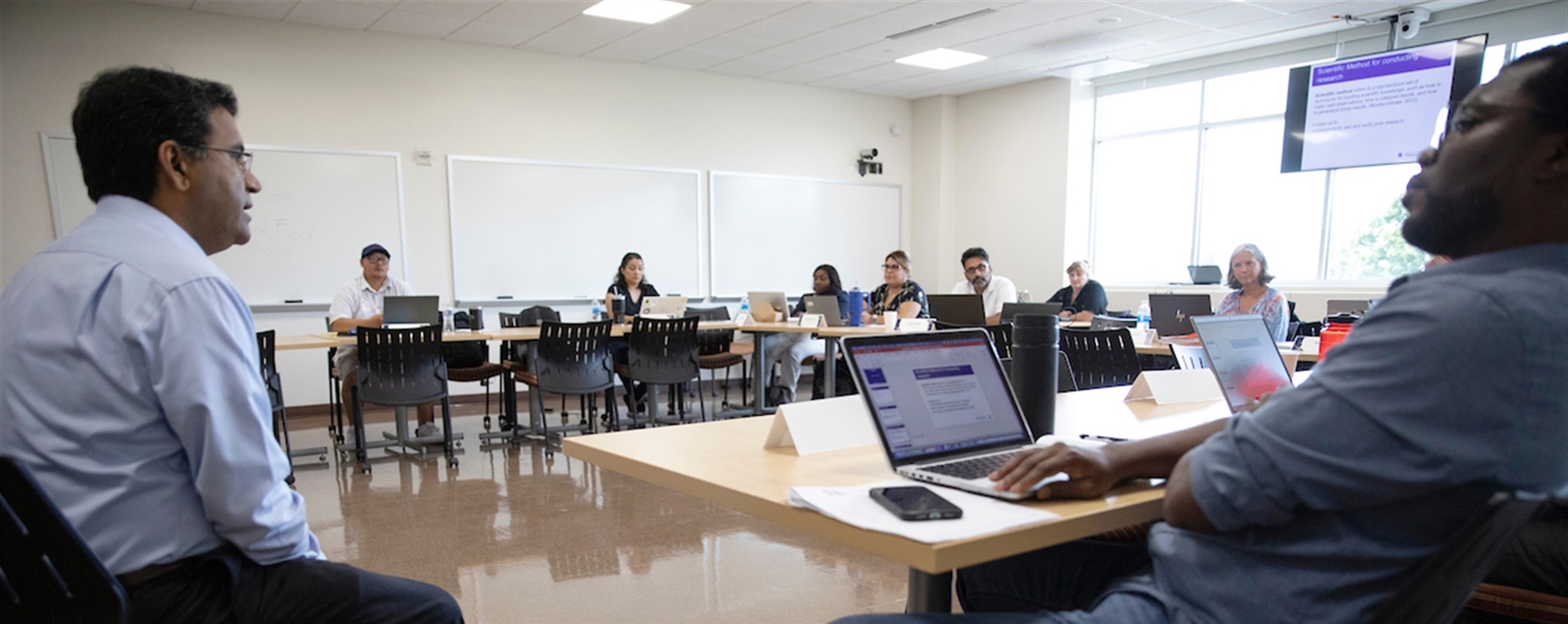 Grad students at UW-Whitewater