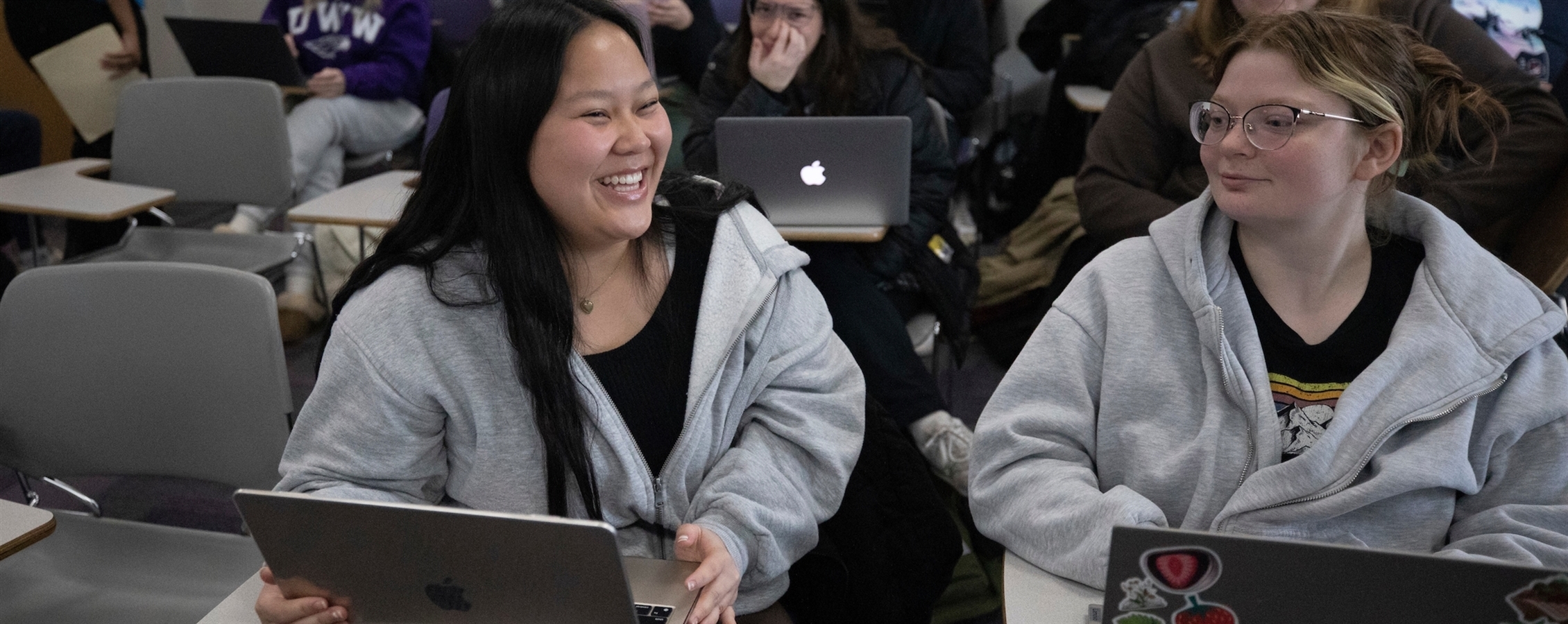 Grad students at UW-Whitewater