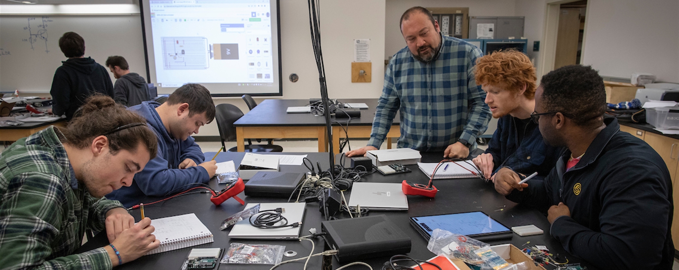 Grad students at UW-Whitewater