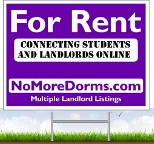 No More Dorms logo