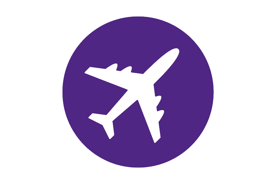 Icon of a plane.