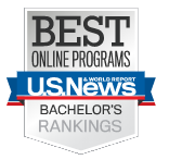Best online programs US news bachelors ranking