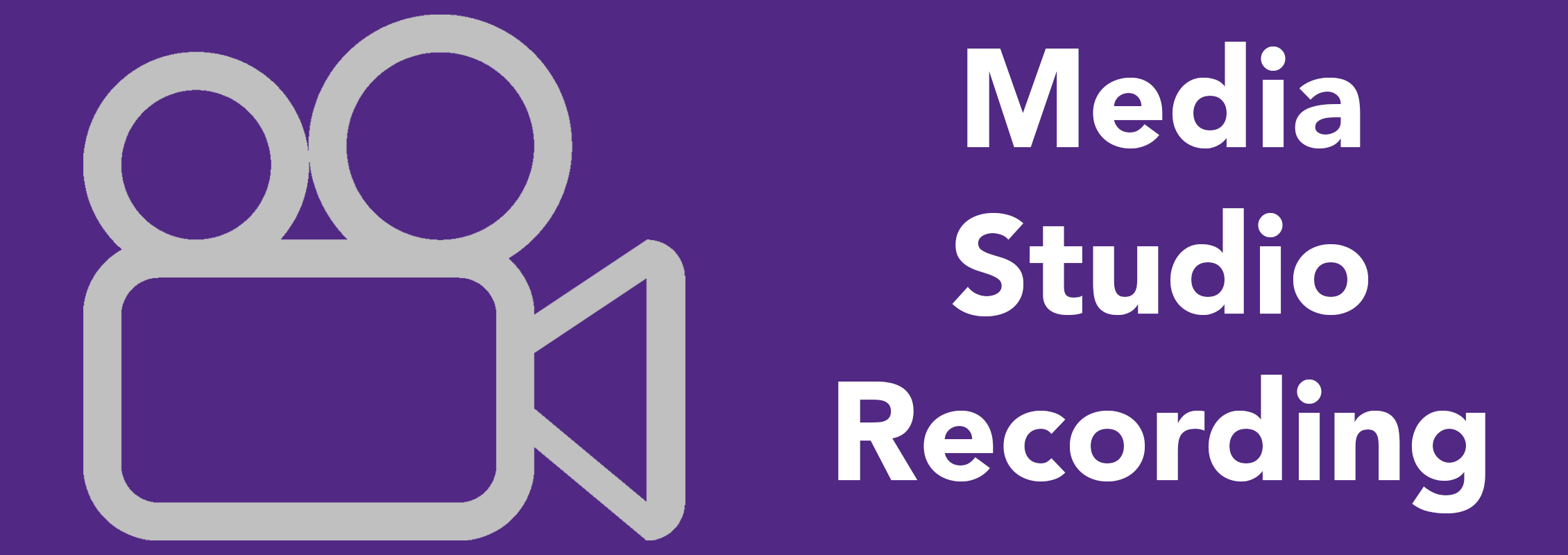 Icon depicting media recordings