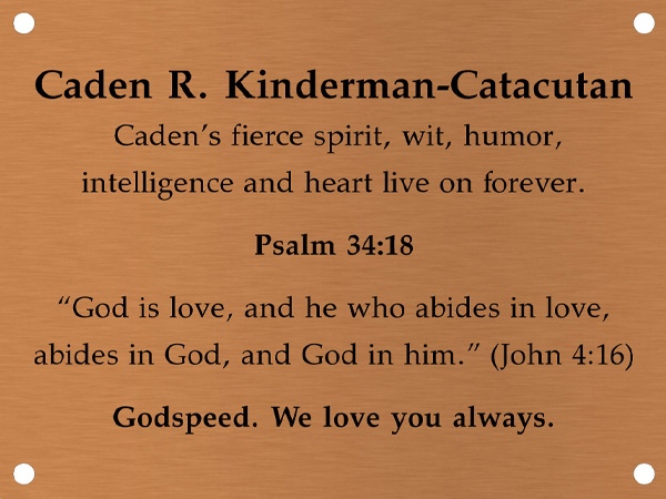 Copper plate, Cadan Kinderman-Catacutan.