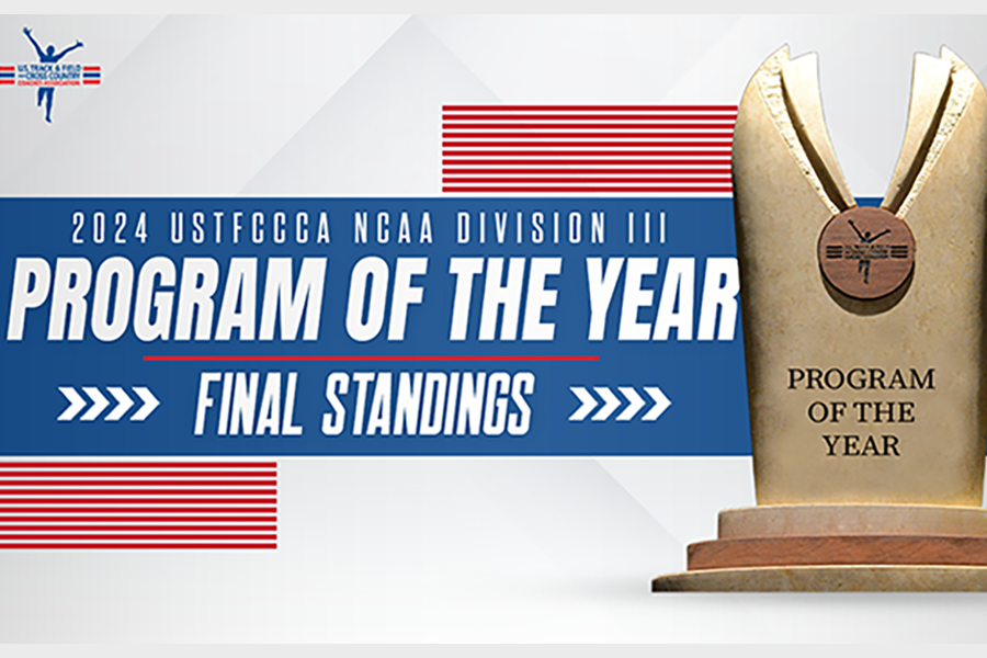 A graphic says program of the year with an image of a gold trophy.
