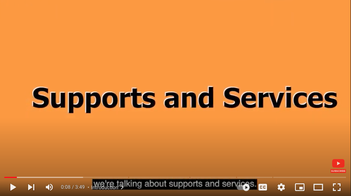 Supports and Services Thumbnail