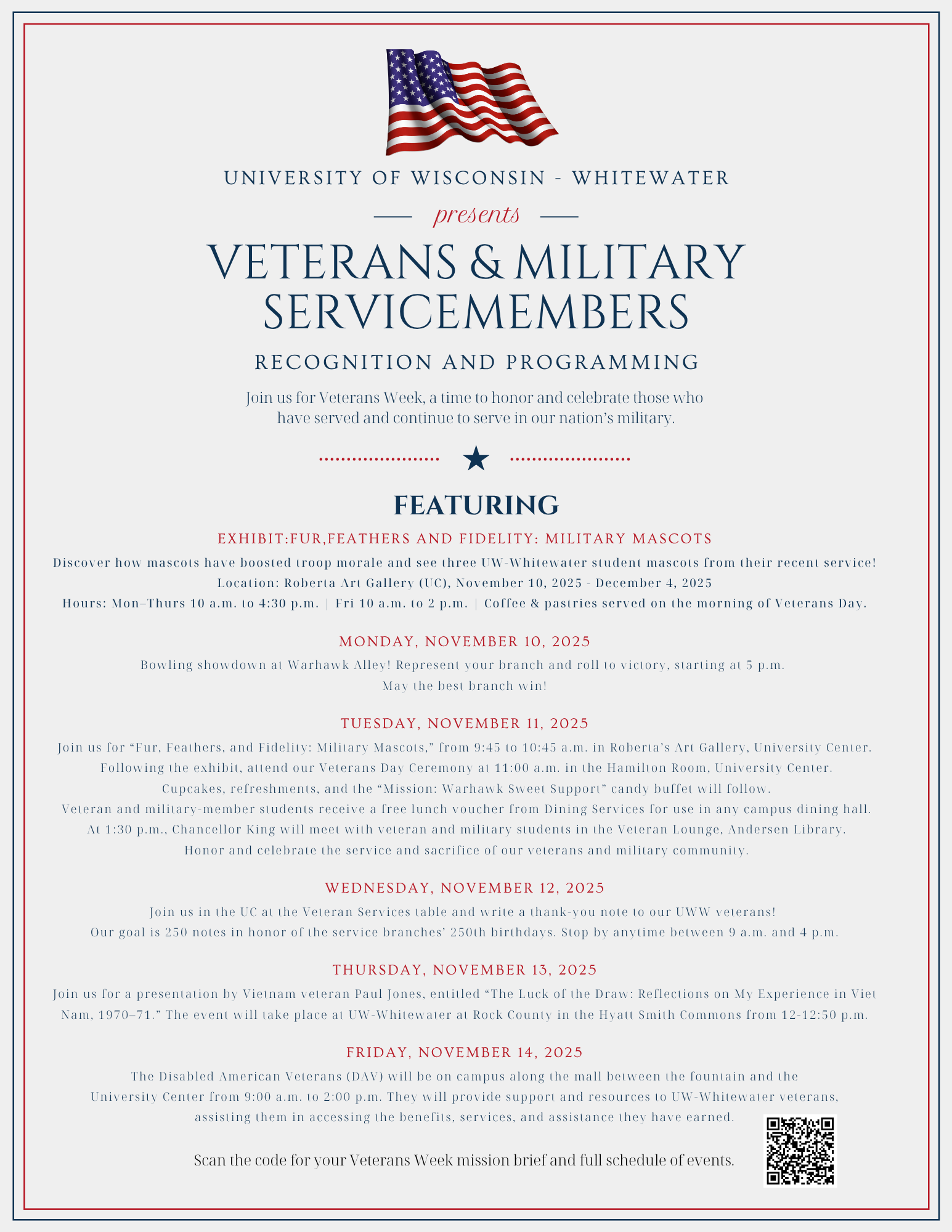 Veterans Week
