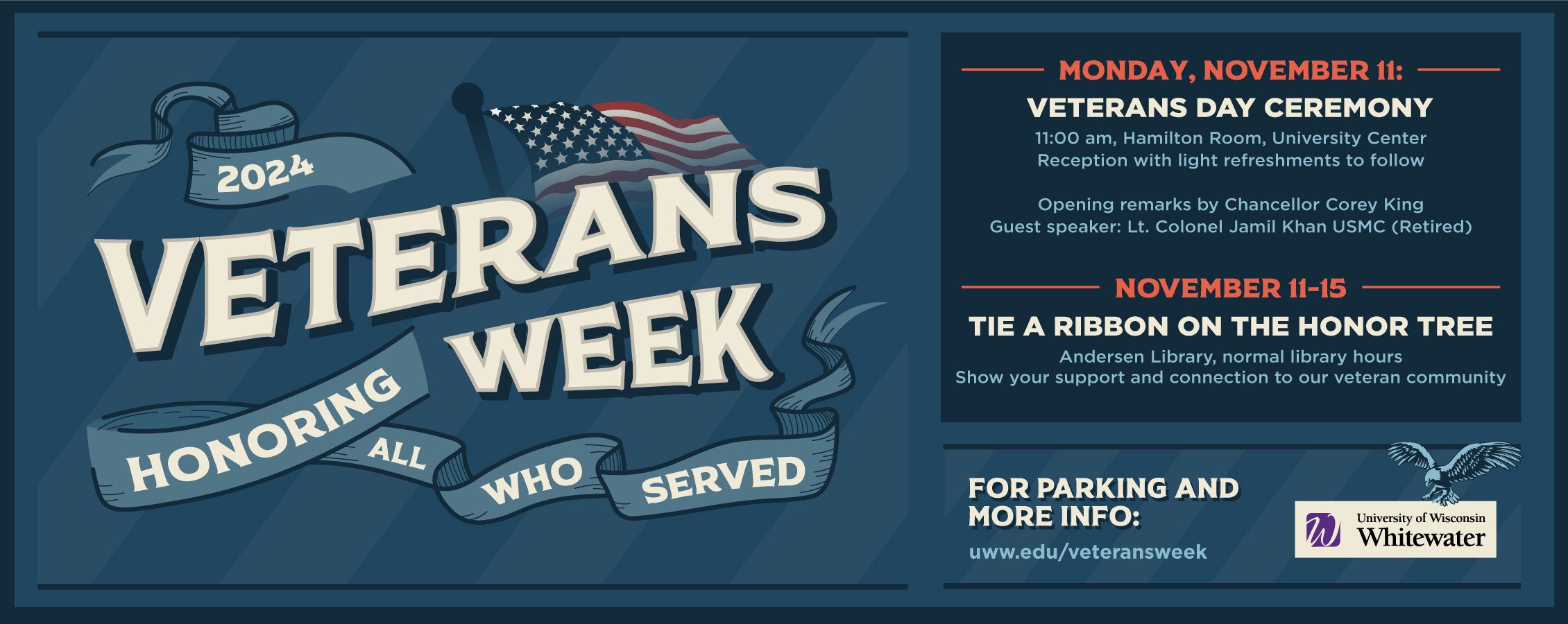 Celebrating Veterans - Veteran's Week and Veteran's Day