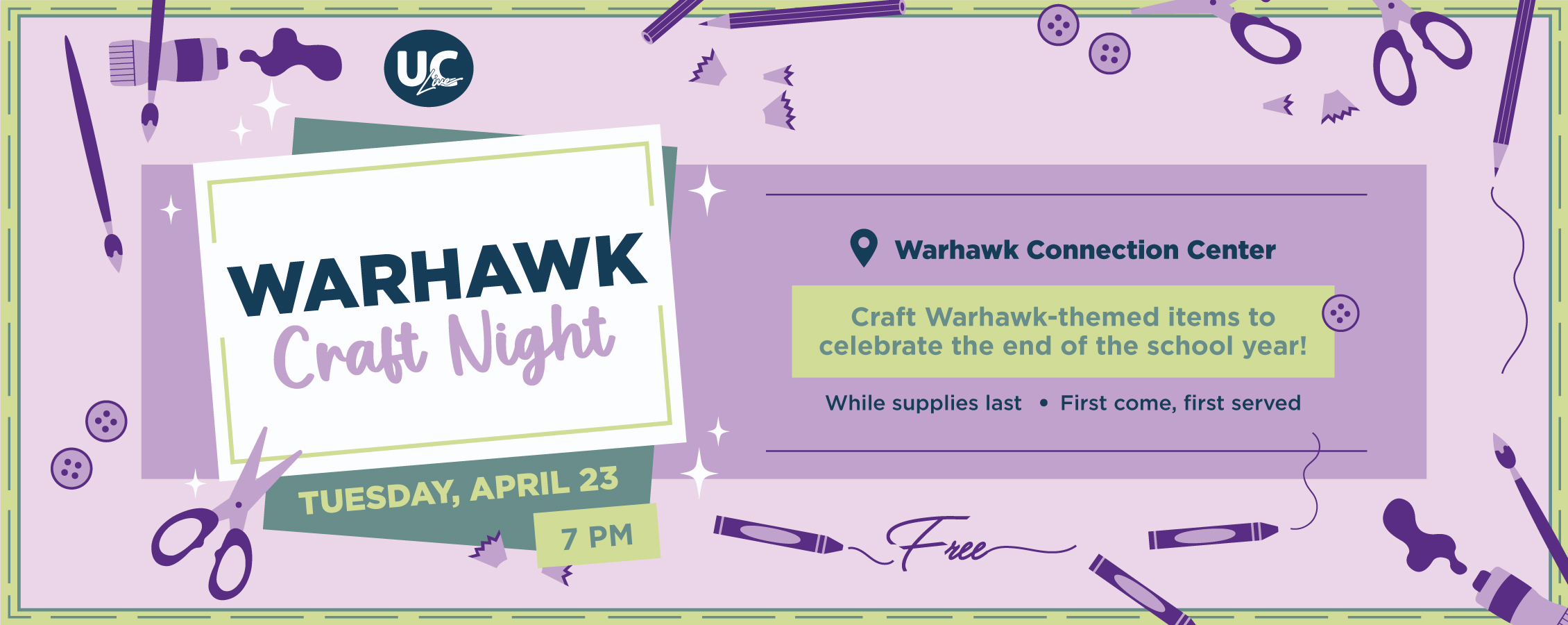 Warhawk Craft Night