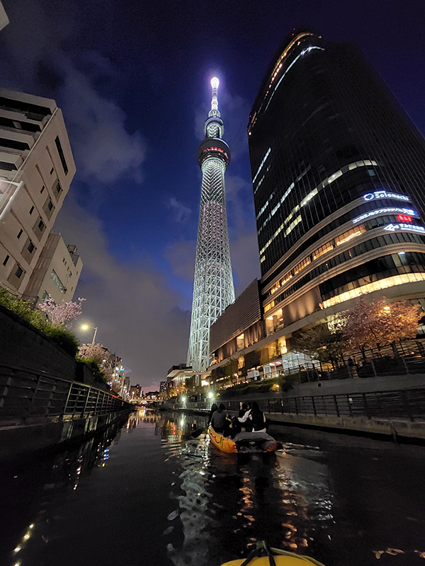 Skytree from the water